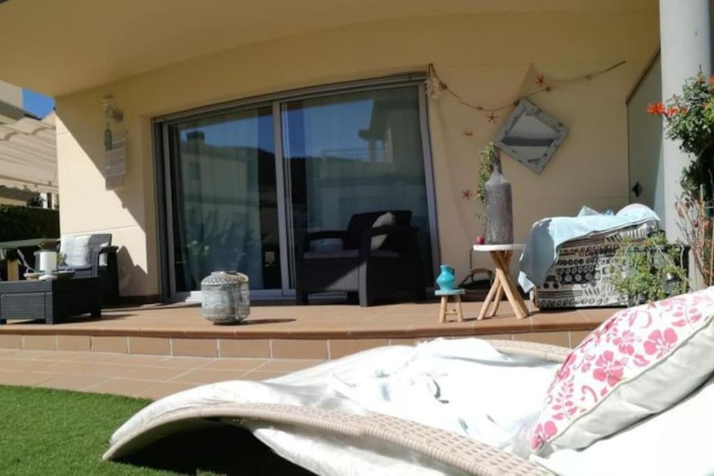 Residence Avec Piscine Face A La Mer, 1Ere Ligne Llança Eksteriør billede